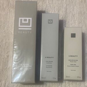 U Beauty Super Hydrator and Resurfacing Peel Set - Gray